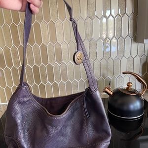 The Sak purple hand bag